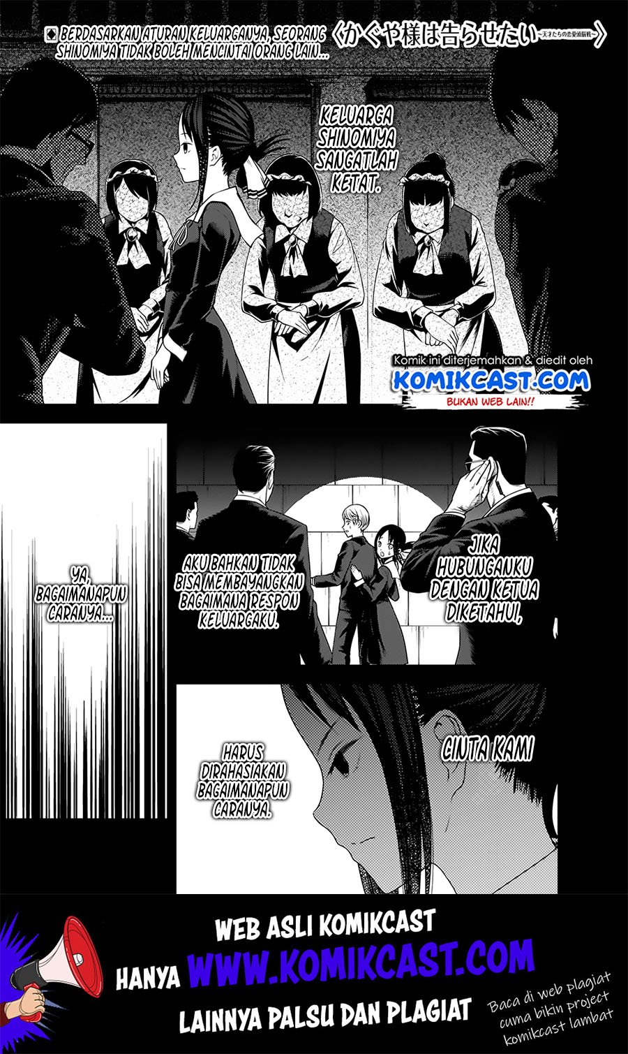 Baca Manga Kaguya-sama wa Kokurasetai – Tensai-tachi no Renai Zunousen Chapter 167 Gambar 2