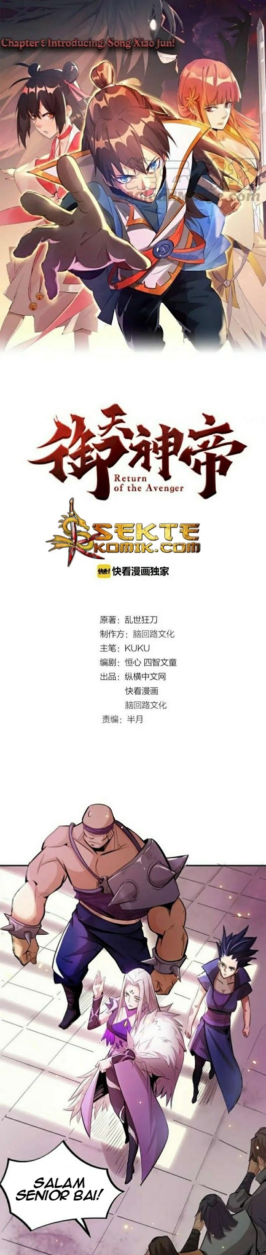 Baca Manhua Return of The Avenger Chapter 4 Gambar 2
