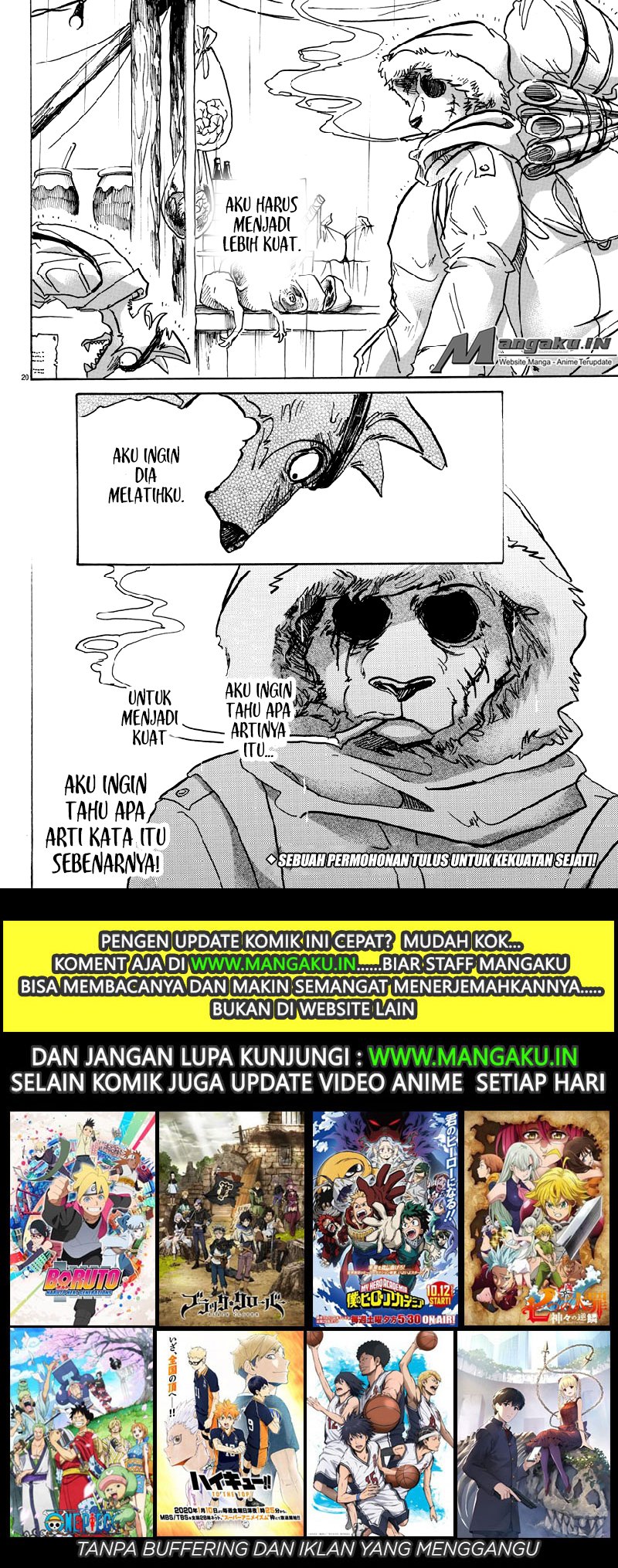 Beastars Chapter 61 Gambar 20