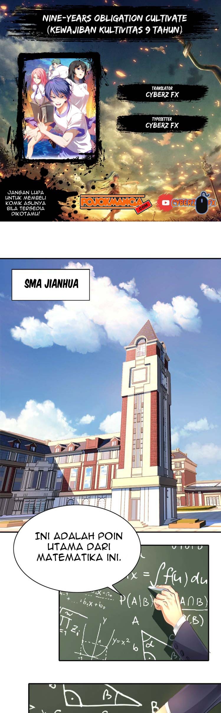 Baca Komik Nine-years Obligation Cultivate Chapter 01 Gambar 1