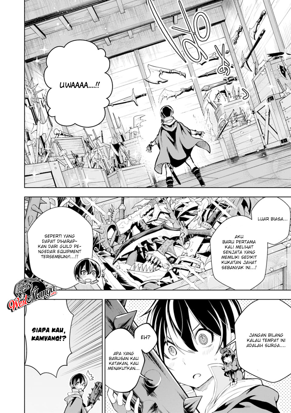 Baca Manga Sobiwaku Zero No Saikyou Kenshi Demo, Noroi No Soubi (kawai) Nara 9999-ko Tsuke-hodai Chapter 09.2 Gambar 2