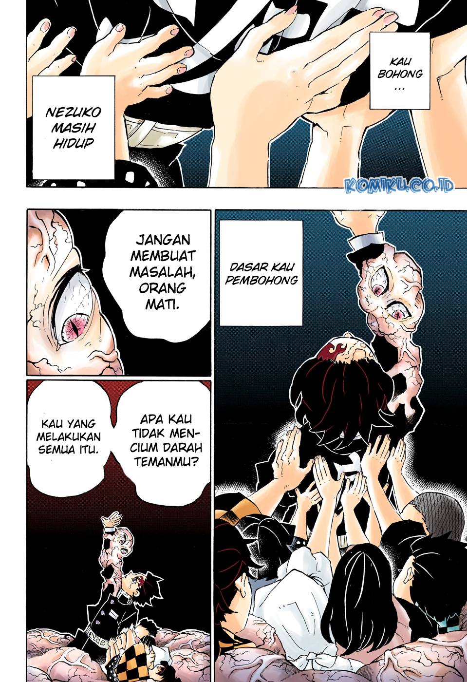 Kimetsu no Yaiba Chapter 203.5 Gambar 5