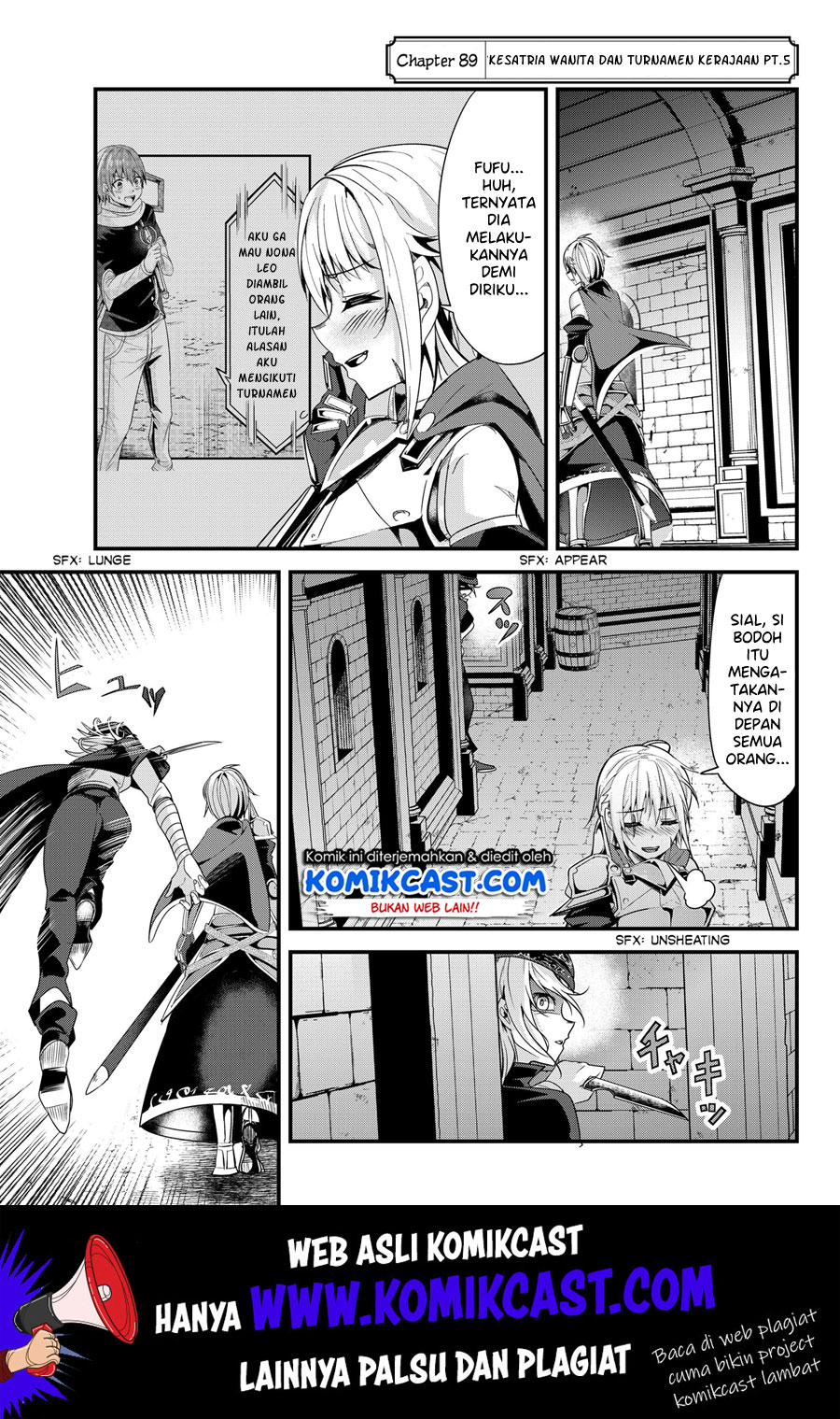 Baca Manga Ima Made Ichido mo Onna Atsukaisareta koto ga nai Onna Kishi wo Onna Atsukai suru Chapter 89 Gambar 2