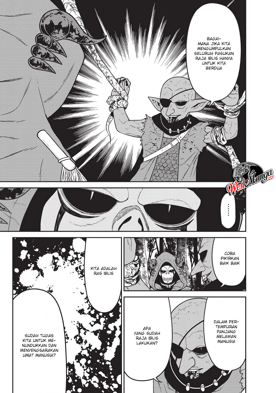 Maou Gun Saikyou no Majutsushi wa Ningen datta Chapter 6 Gambar 27