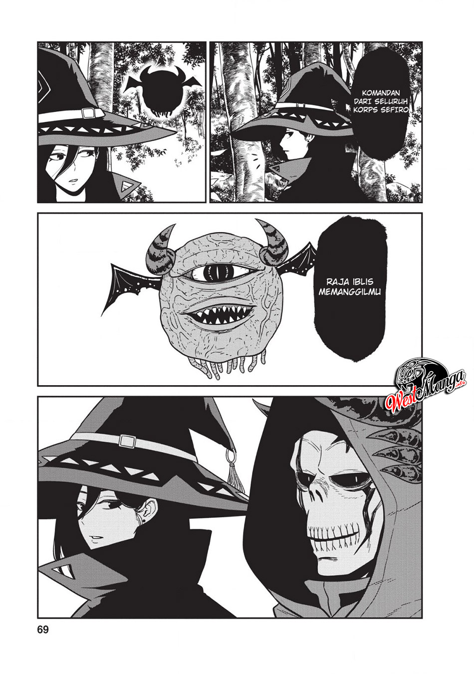 Maou Gun Saikyou no Majutsushi wa Ningen datta Chapter 6 Gambar 36