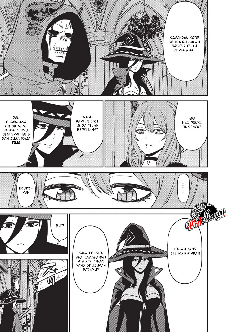 Maou Gun Saikyou no Majutsushi wa Ningen datta Chapter 6 Gambar 38