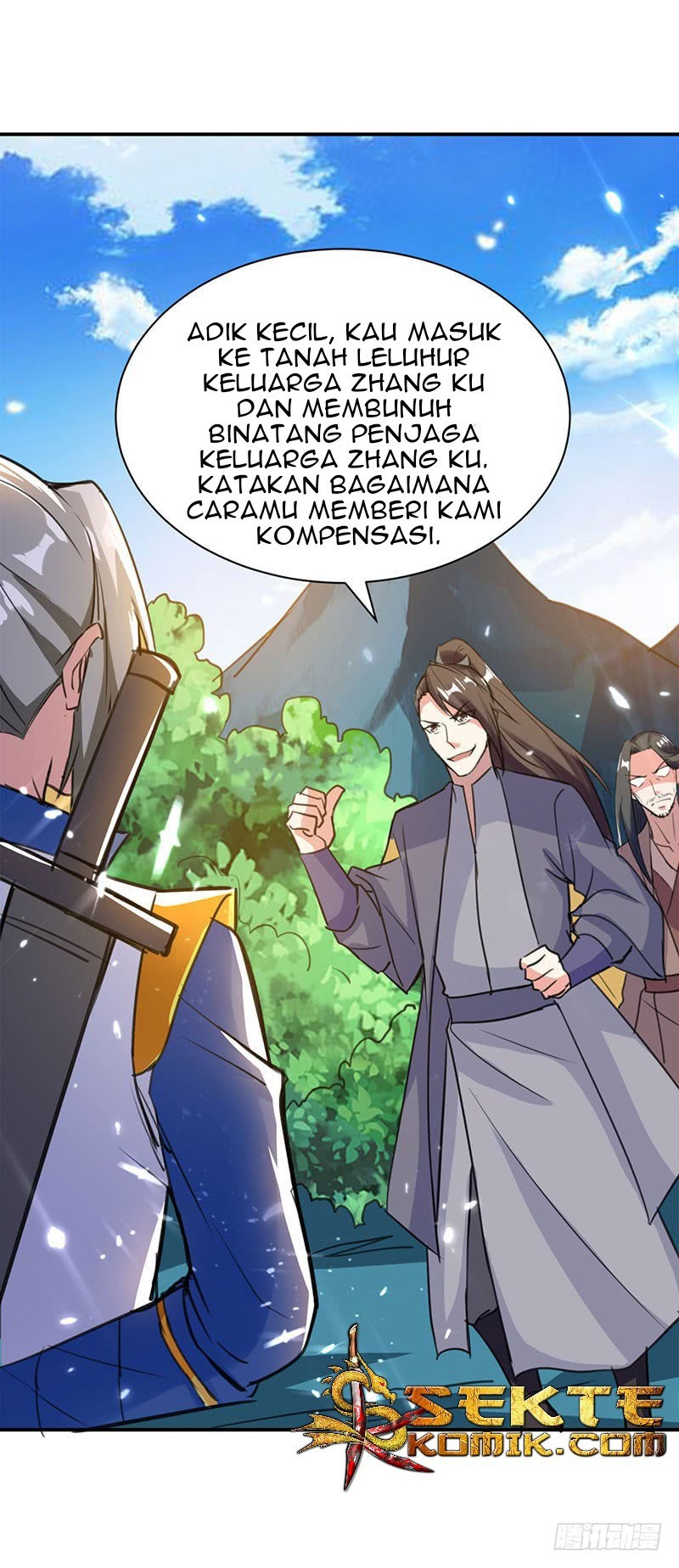 Baca Manhua Ling Tian Shendi Chapter 17 Gambar 2