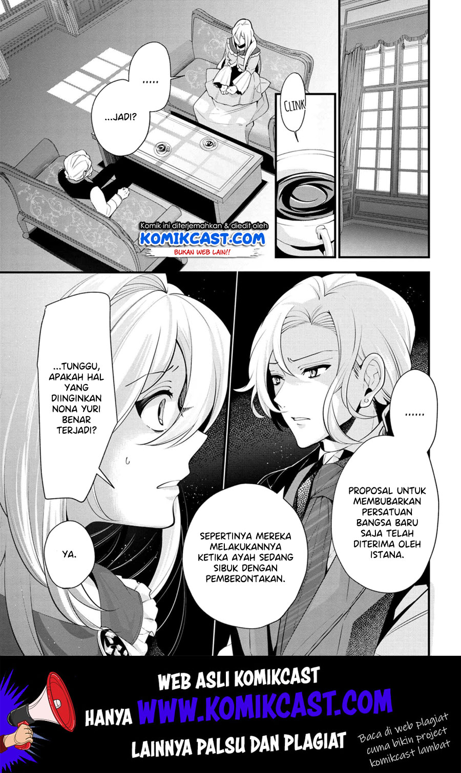 Koushaku Reijou no Tashinami Chapter 51 Gambar 20