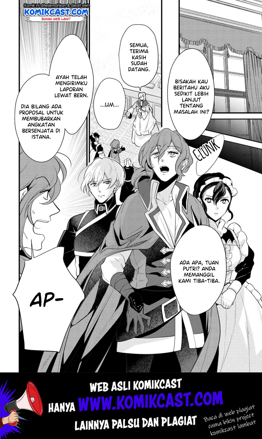 Koushaku Reijou no Tashinami Chapter 51 Gambar 25