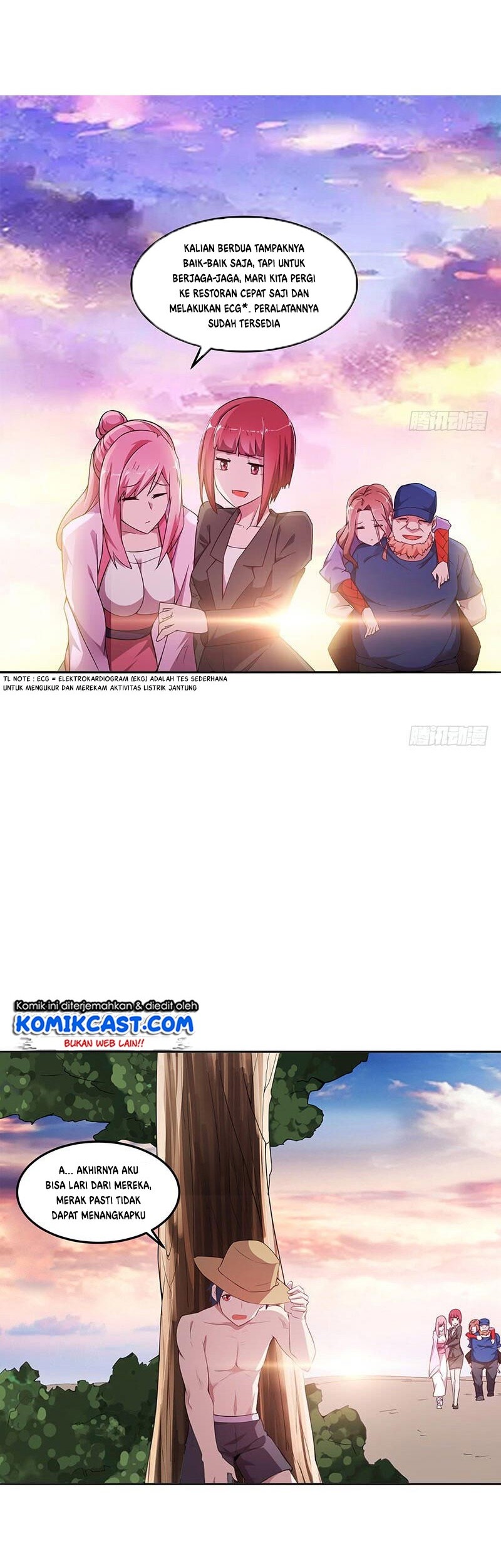 Carrying The Goddess Along Chapter 09 Gambar 19