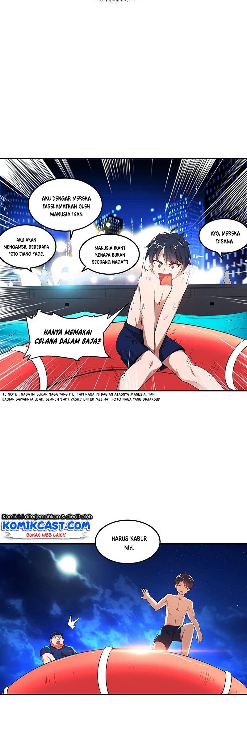 Carrying The Goddess Along Chapter 09 Gambar 14