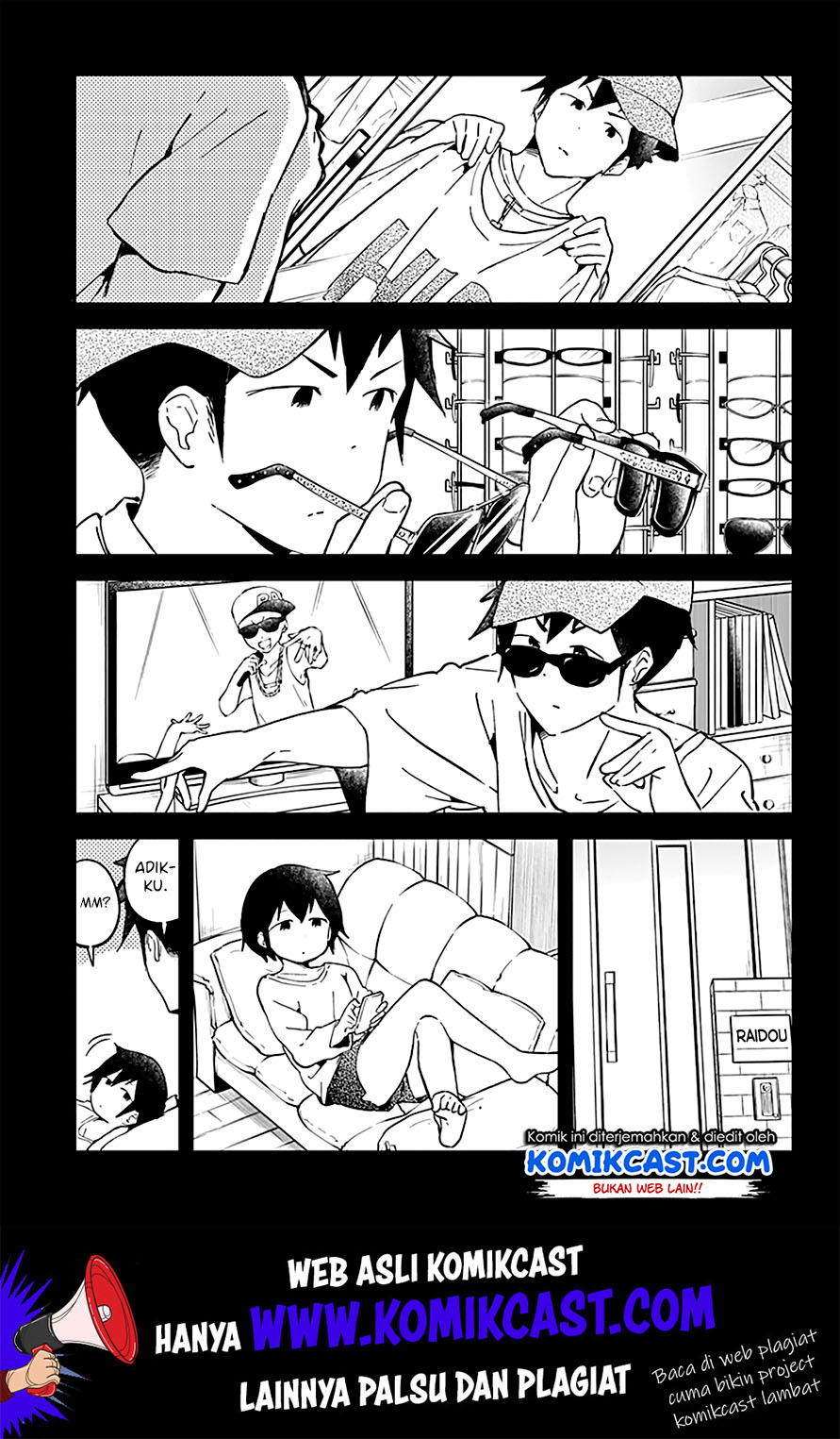 Aharen-san wa Hakarenai Chapter 24 Gambar 10