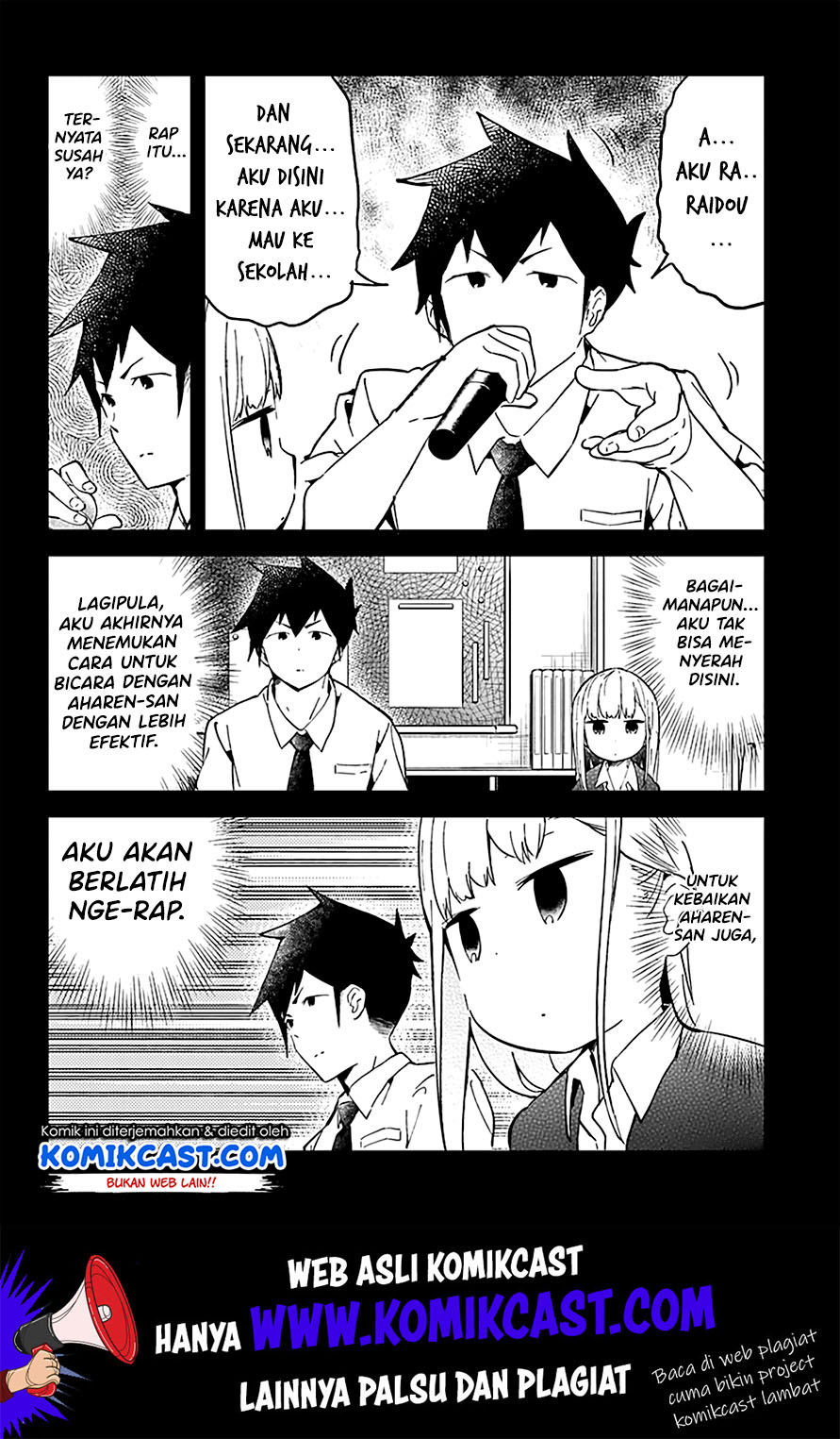 Aharen-san wa Hakarenai Chapter 24 Gambar 9