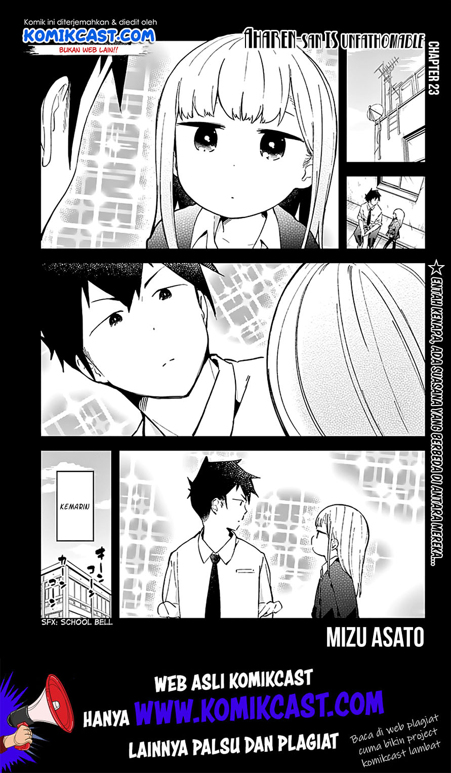 Aharen-san wa Hakarenai Chapter 23 Gambar 3