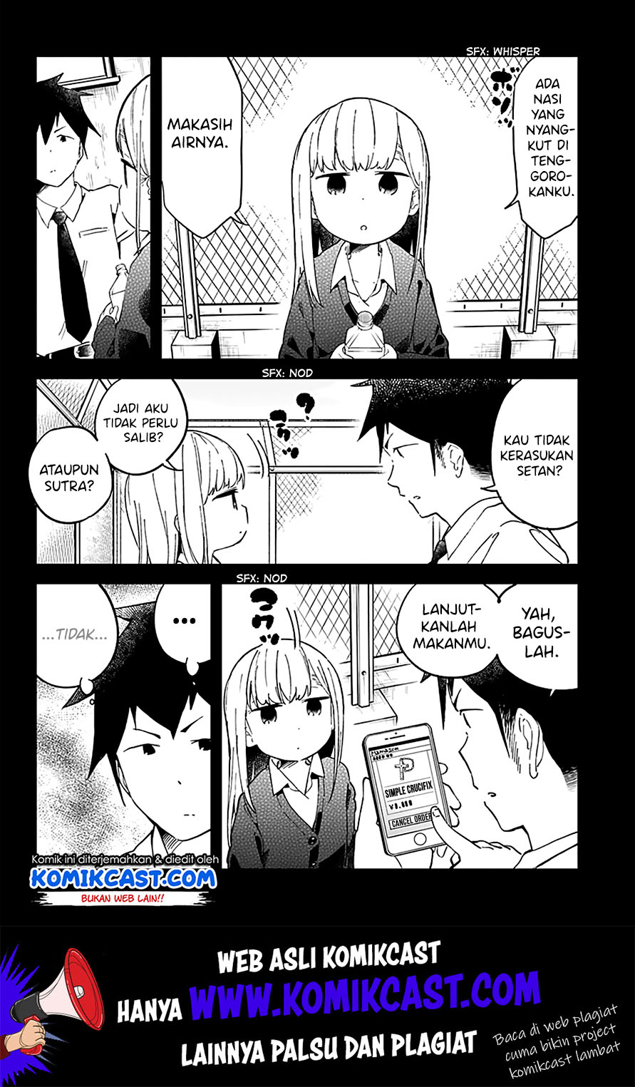 Aharen-san wa Hakarenai Chapter 23 Gambar 6