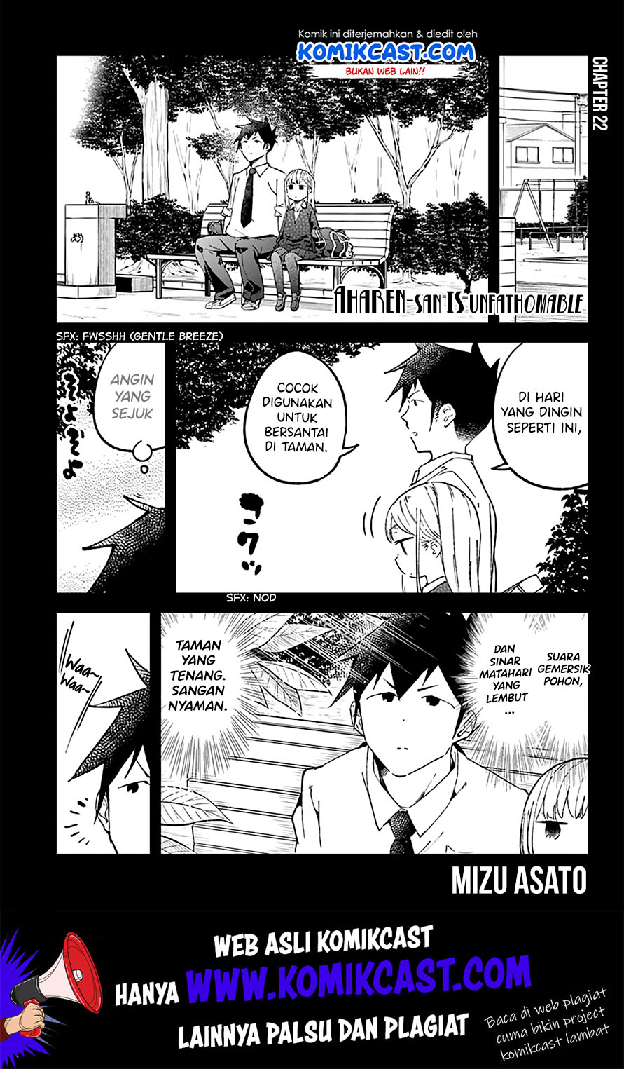 Aharen-san wa Hakarenai Chapter 22 Gambar 3