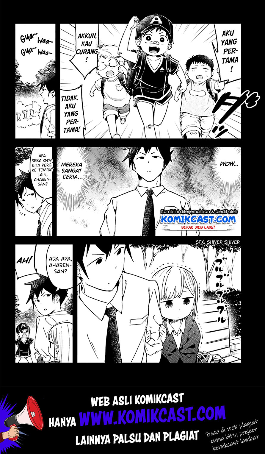 Aharen-san wa Hakarenai Chapter 22 Gambar 4