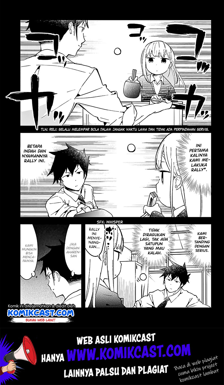 Aharen-san wa Hakarenai Chapter 21 Gambar 15