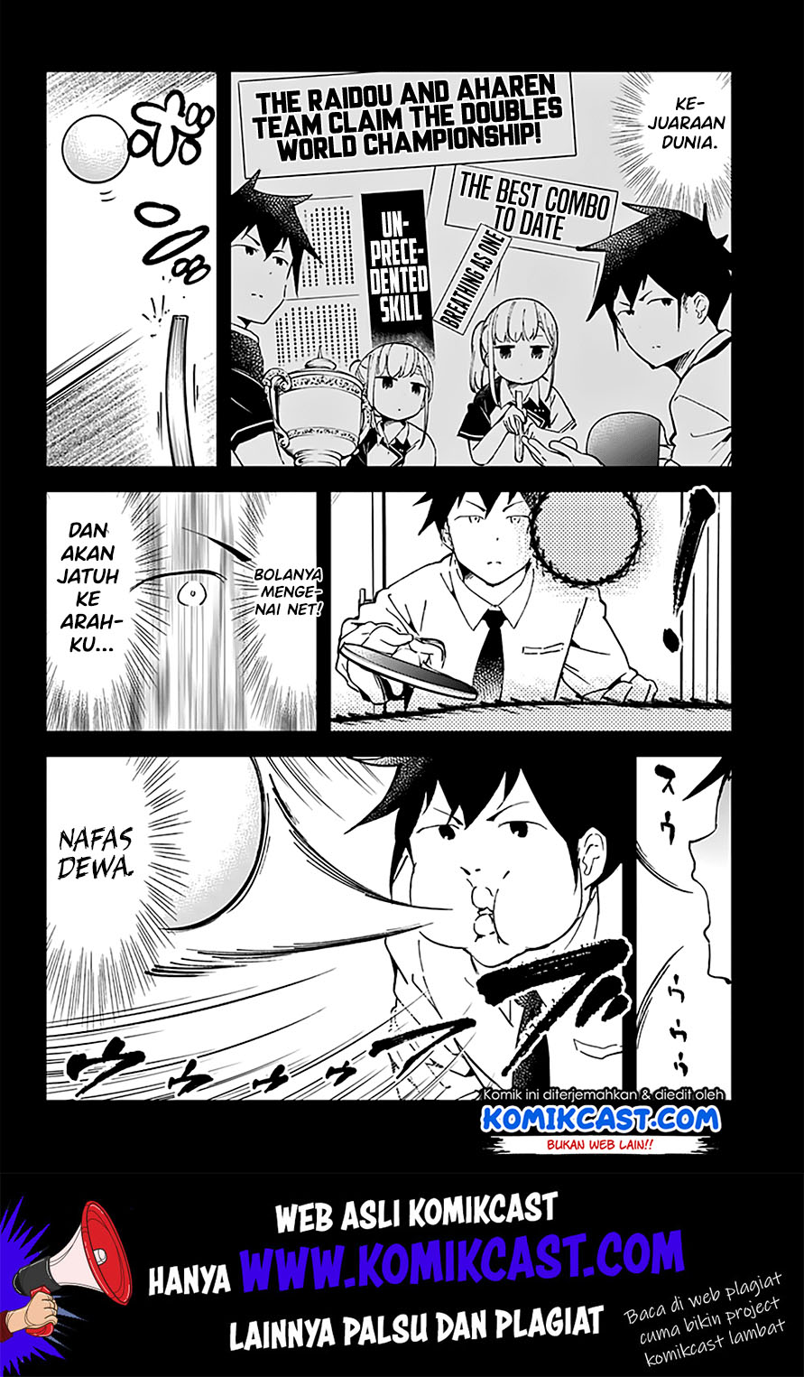 Aharen-san wa Hakarenai Chapter 21 Gambar 16