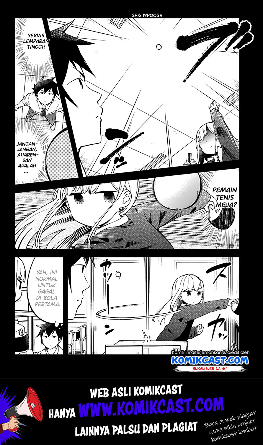 Aharen-san wa Hakarenai Chapter 21 Gambar 6