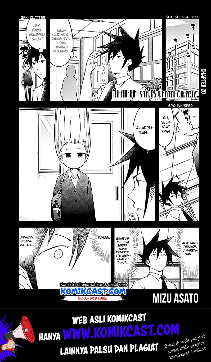 Aharen-san wa Hakarenai Chapter 20 Gambar 3
