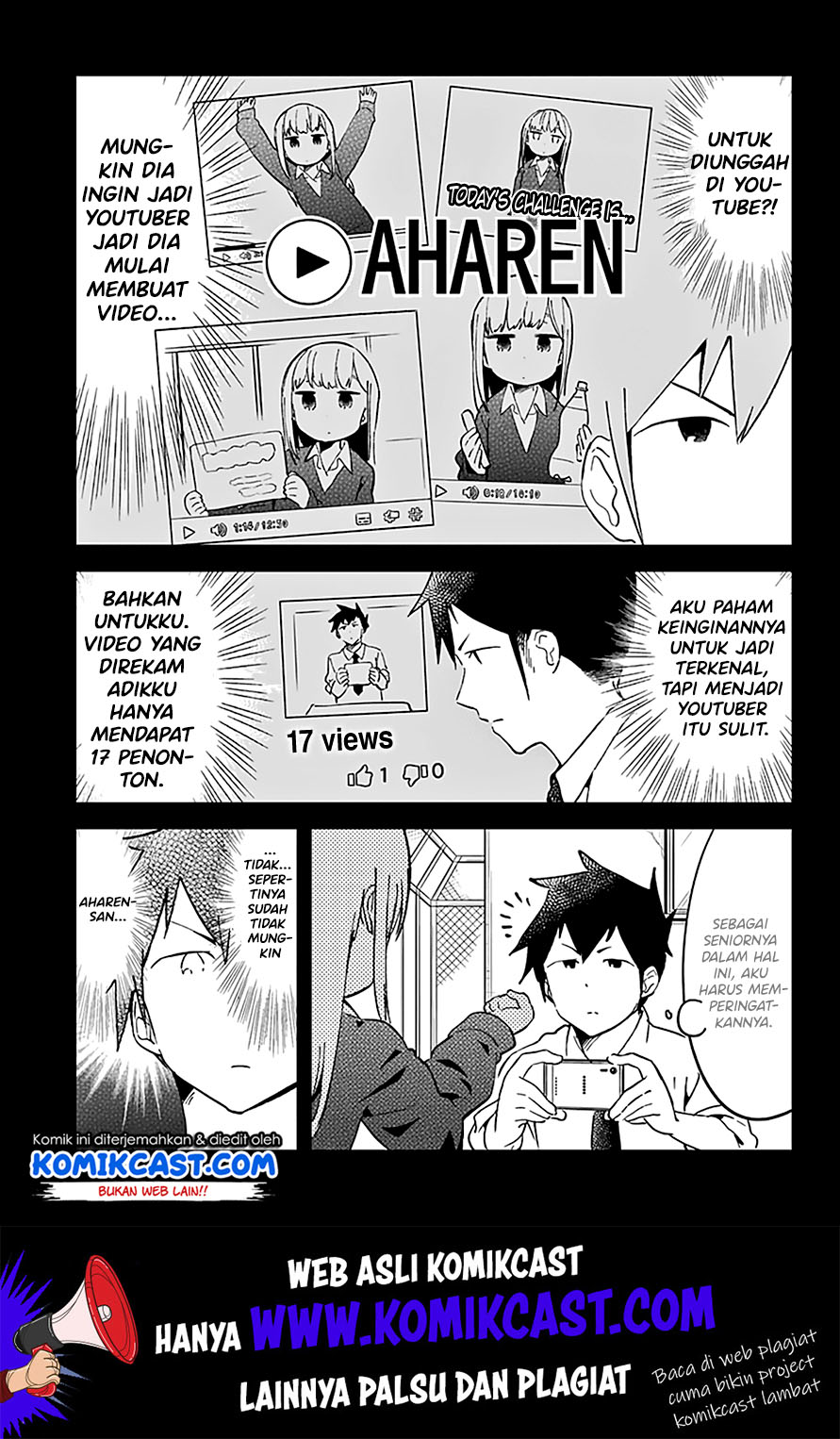 Aharen-san wa Hakarenai Chapter 19 Gambar 5