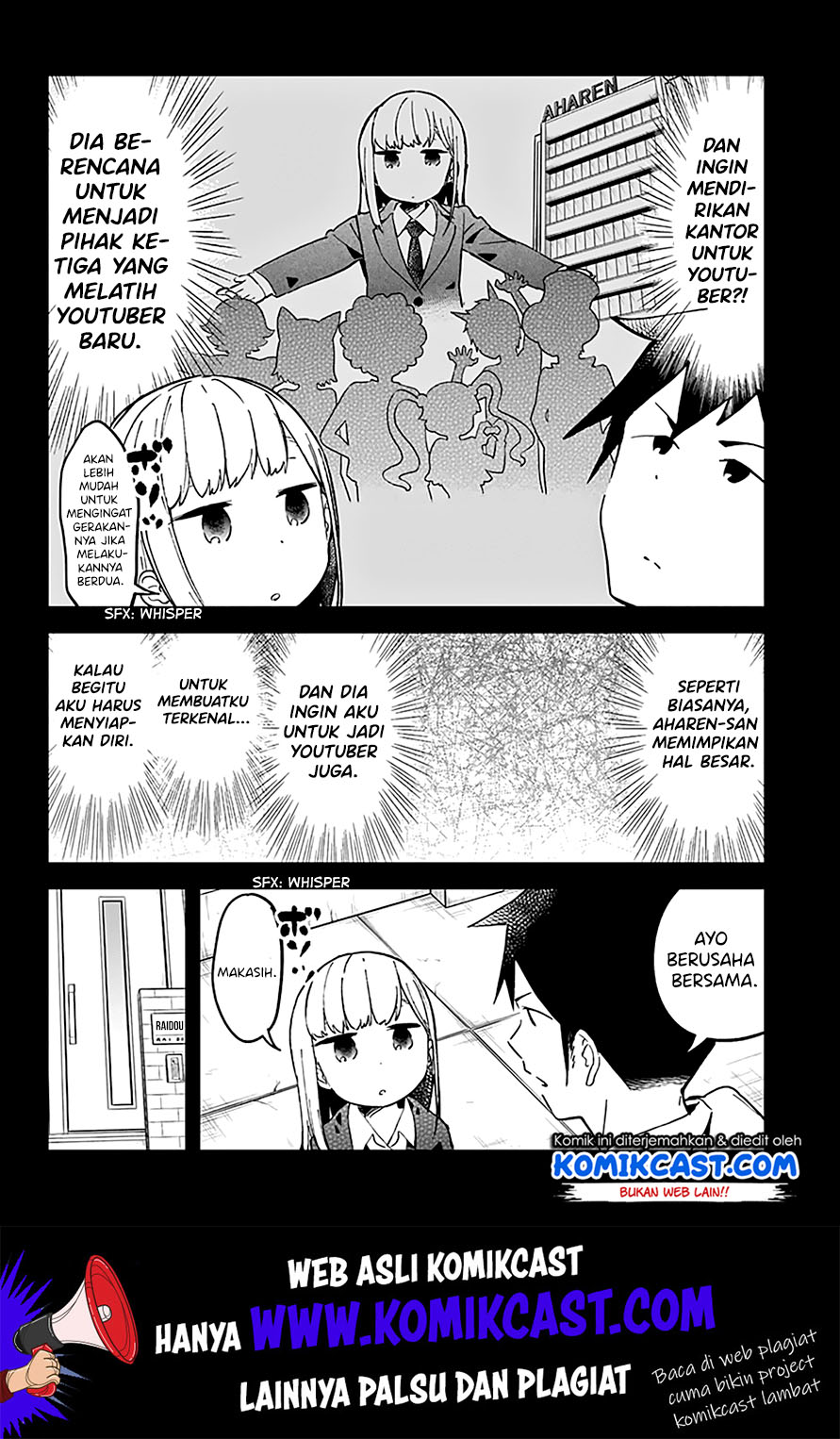 Aharen-san wa Hakarenai Chapter 19 Gambar 8