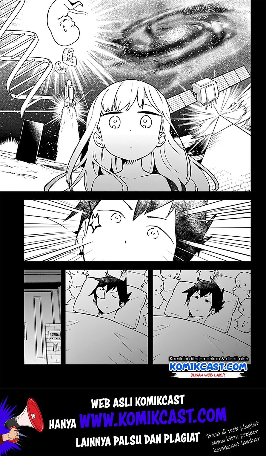 Aharen-san wa Hakarenai Chapter 18 Gambar 9