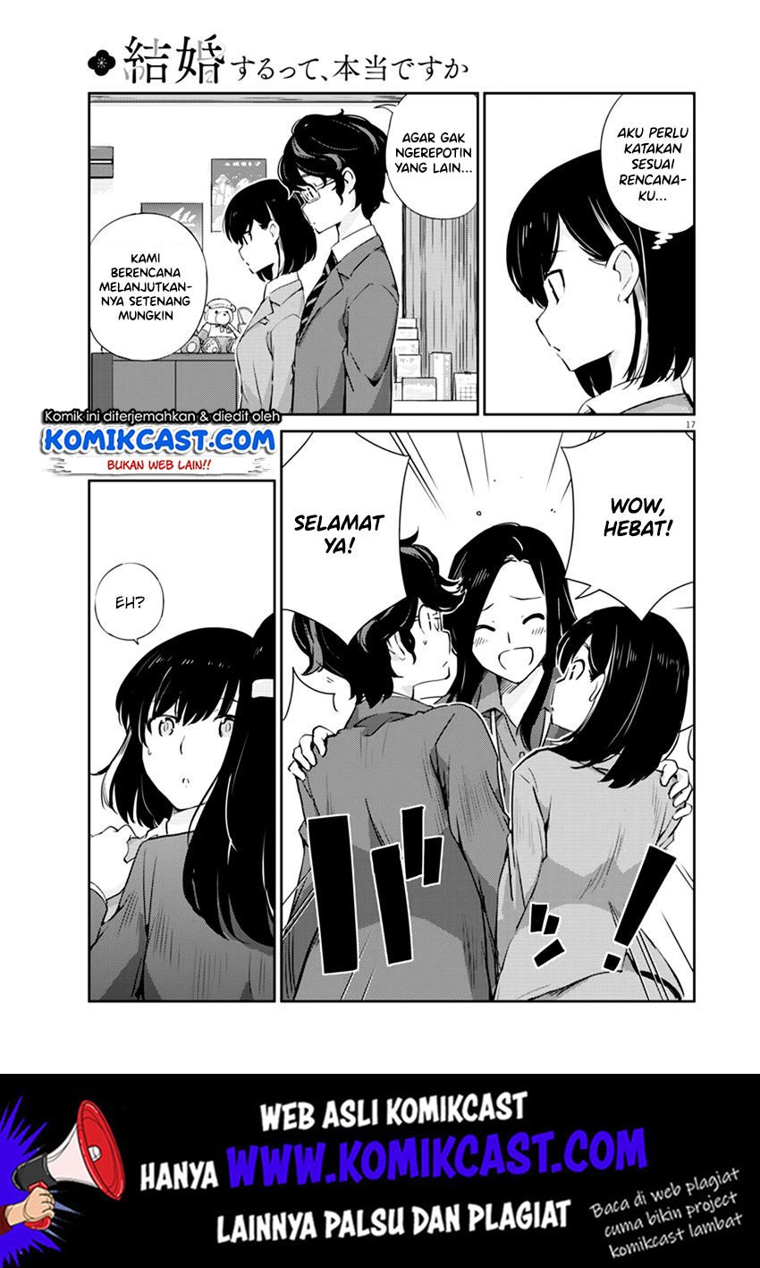 Kekkon Surutte, Hontou Desu Ka? Chapter 02 Gambar 18