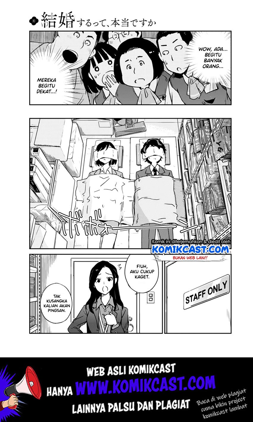 Kekkon Surutte, Hontou Desu Ka? Chapter 02 Gambar 22