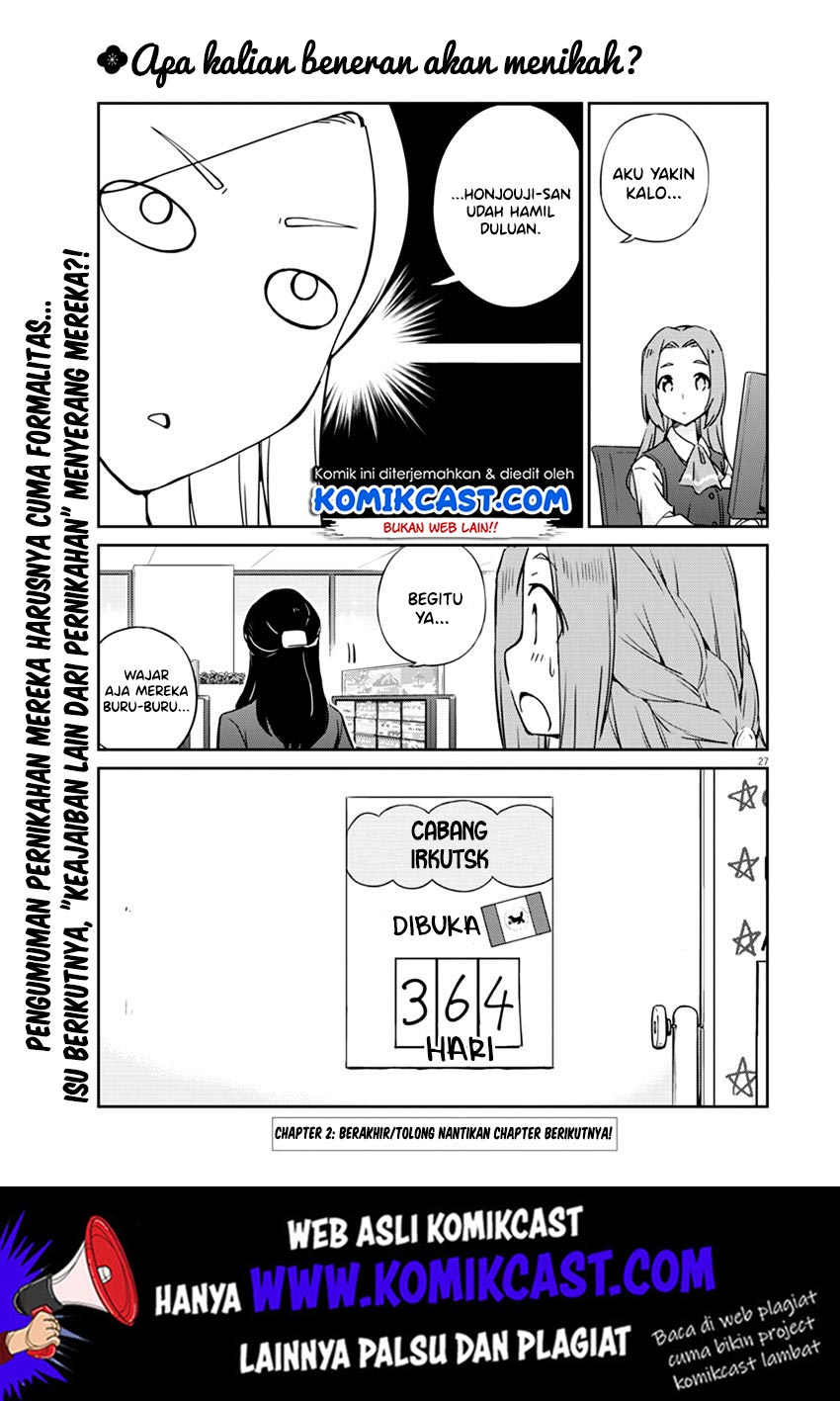 Kekkon Surutte, Hontou Desu Ka? Chapter 02 Gambar 28