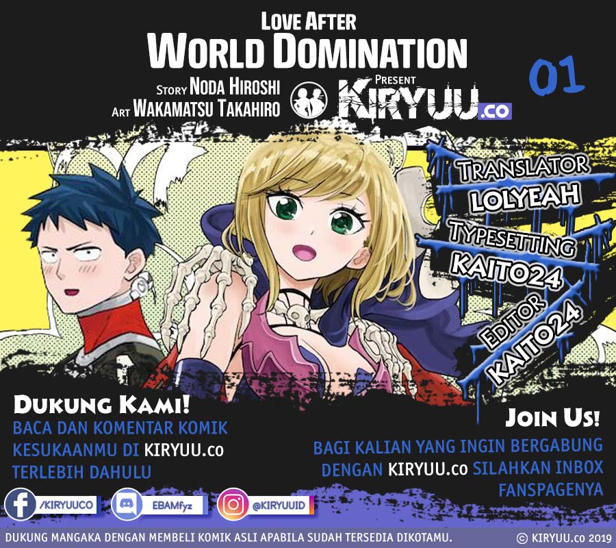 Baca Komik Love After World Domination Chapter 01 Gambar 1