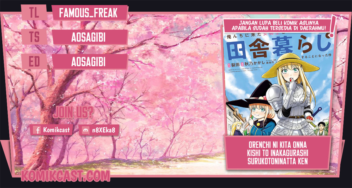 Baca Komik Orenchi ni Kita Onna Kishi to: Inakagurashi suru Koto ni Natta Ken Chapter 43 Gambar 1