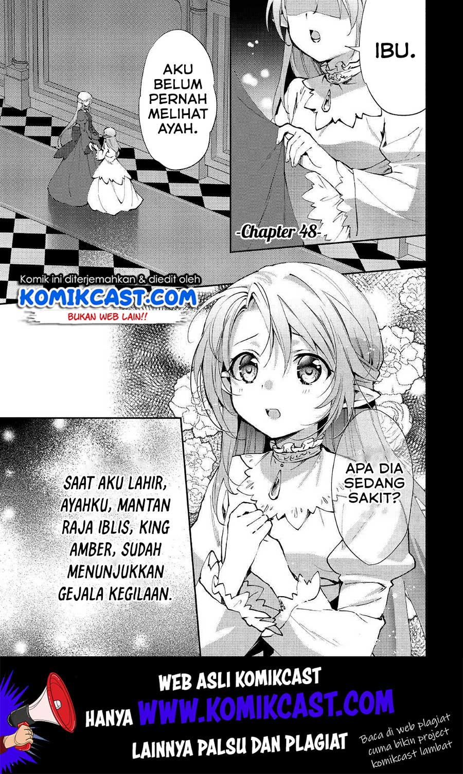Baca Manga Isekai de “Kuro no Iyashi Te” tte Yobarete Imasu Chapter 48 Gambar 2