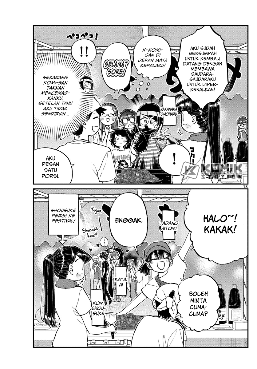 Komi-san wa Komyushou Desu Chapter 193 Gambar 15