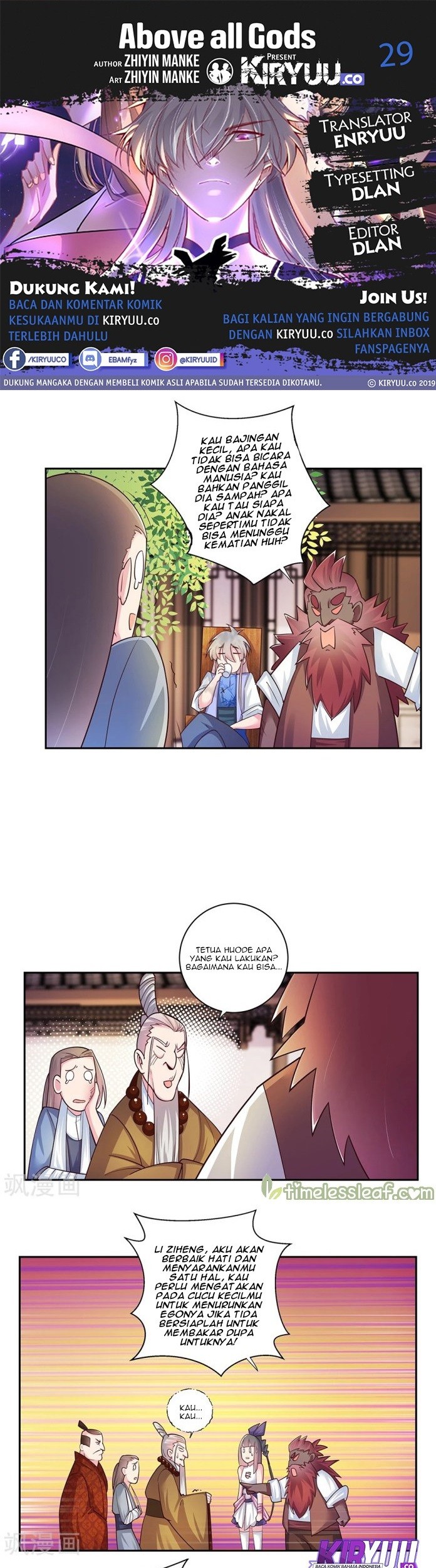 Baca Komik Above All Gods Chapter 29 Gambar 1