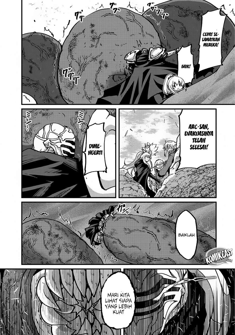 Gaikotsu Kishi-sama, Tadaima Isekai e Odekake-chuu Chapter 16 Gambar 17