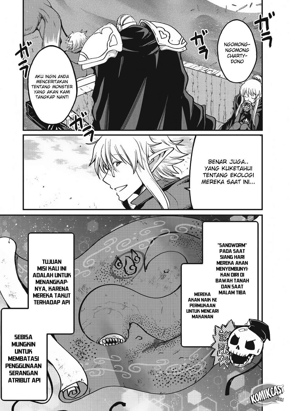 Gaikotsu Kishi-sama, Tadaima Isekai e Odekake-chuu Chapter 16 Gambar 8