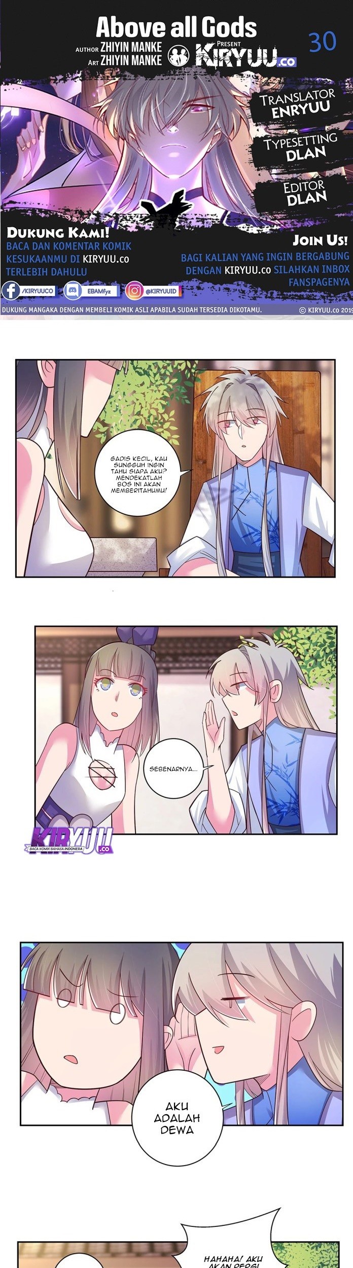 Baca Komik Above All Gods Chapter 30 Gambar 1