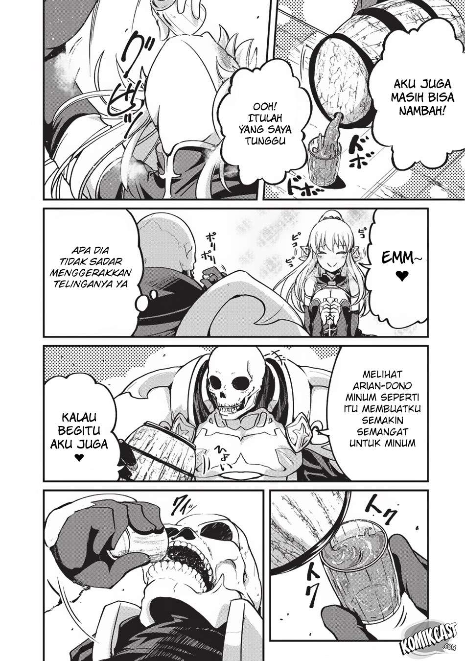 Gaikotsu Kishi-sama, Tadaima Isekai e Odekake-chuu Chapter 15 Gambar 21