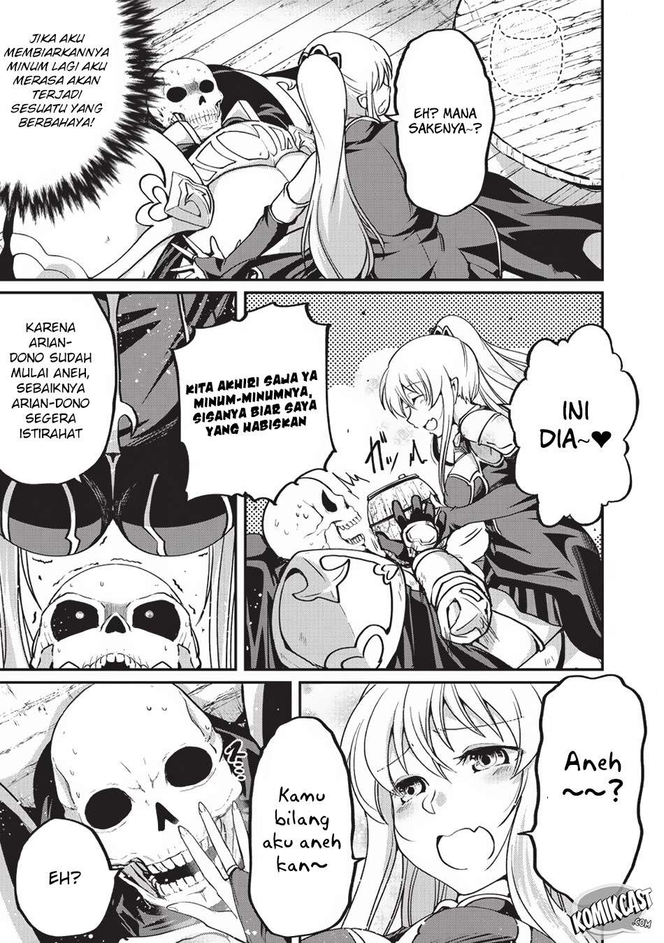 Gaikotsu Kishi-sama, Tadaima Isekai e Odekake-chuu Chapter 15 Gambar 24