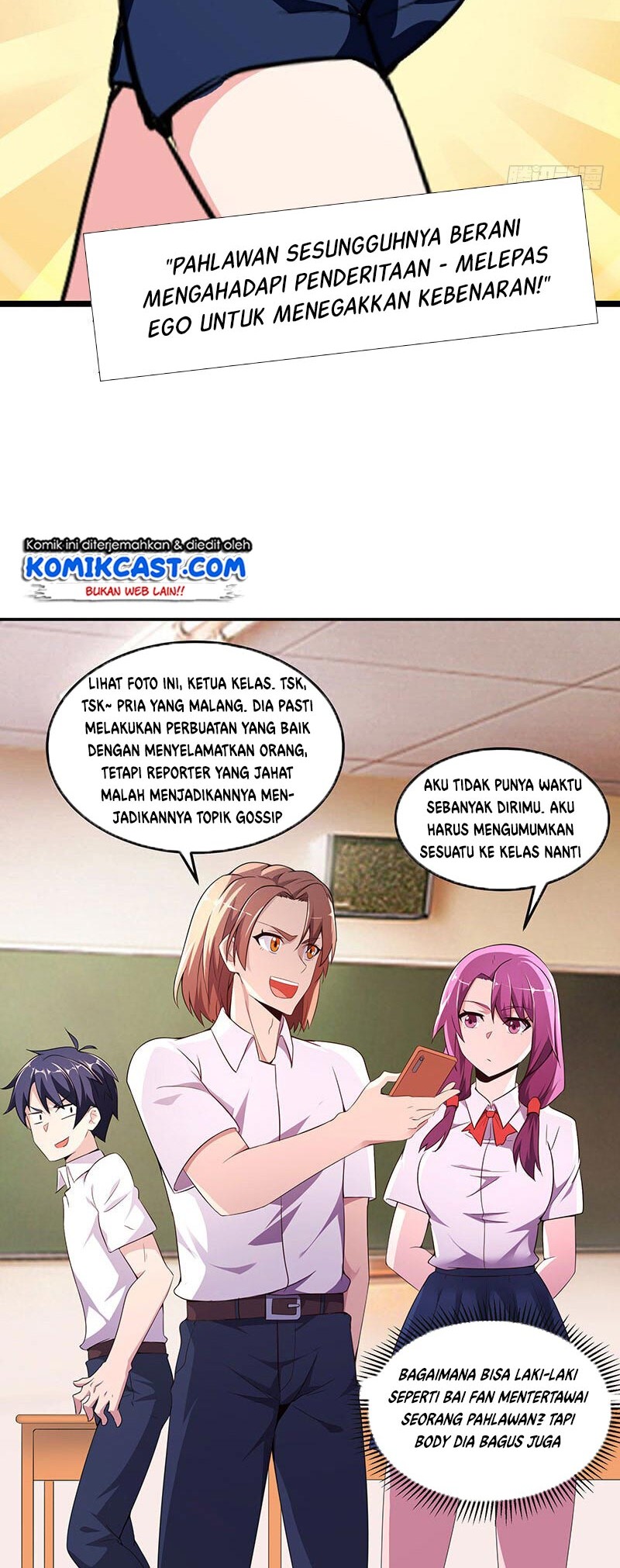 Carrying The Goddess Along Chapter 11 Gambar 9