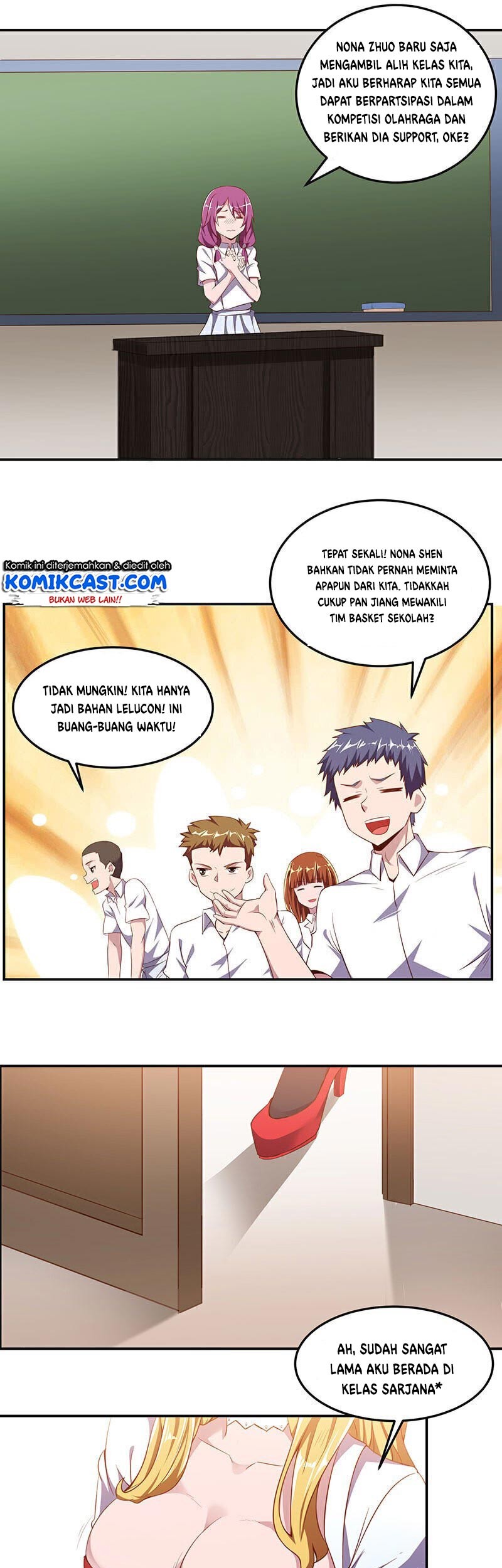 Carrying The Goddess Along Chapter 11 Gambar 18