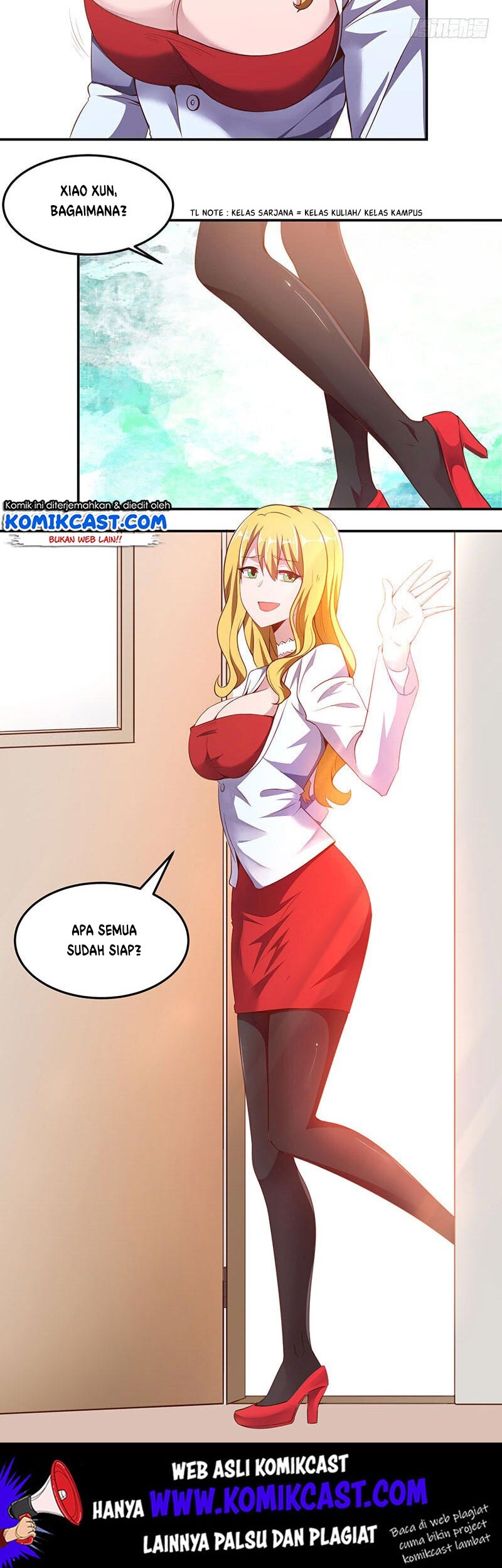 Carrying The Goddess Along Chapter 11 Gambar 19
