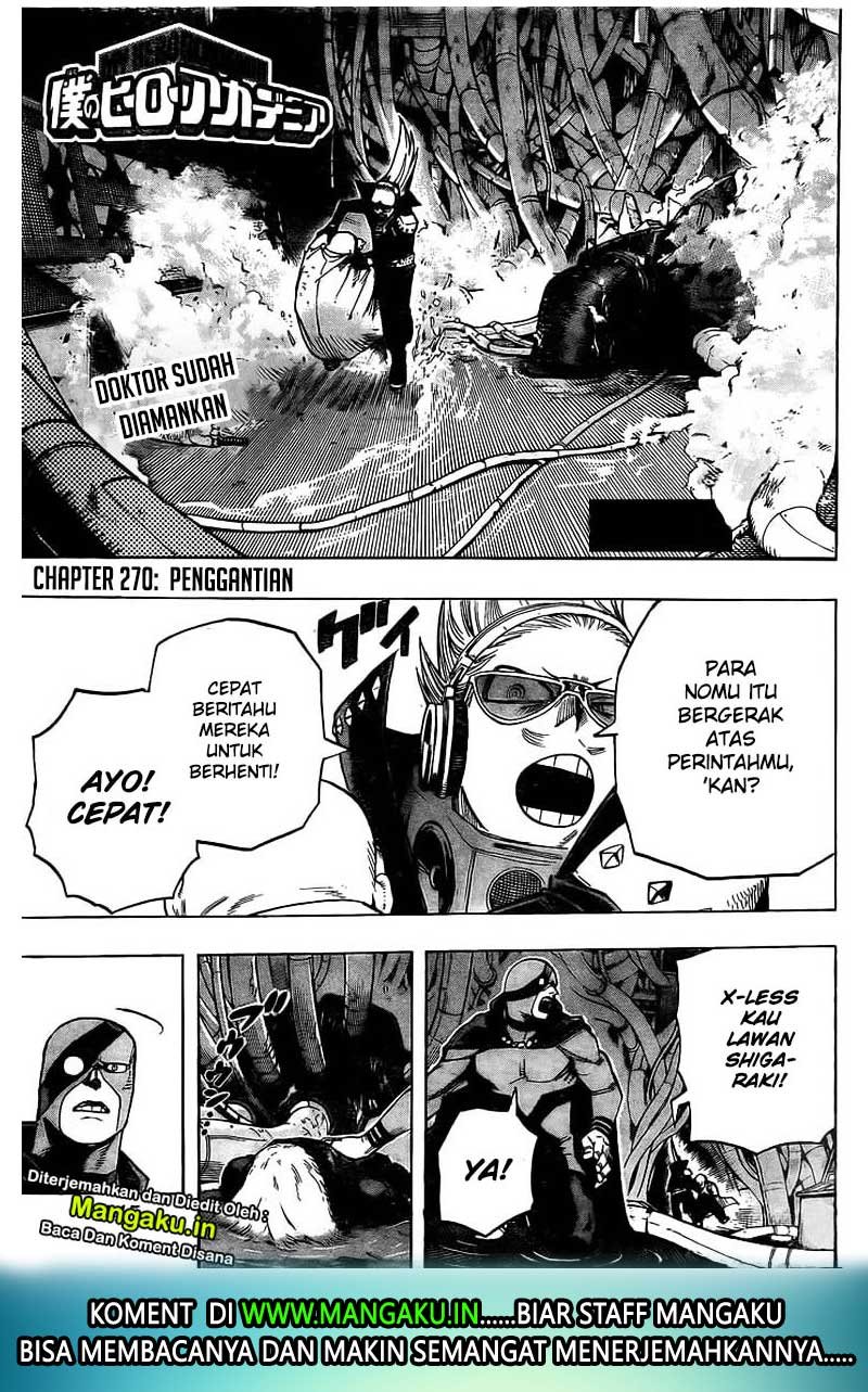 Baca Manga Boku no Hero Academia Chapter 270 Gambar 2