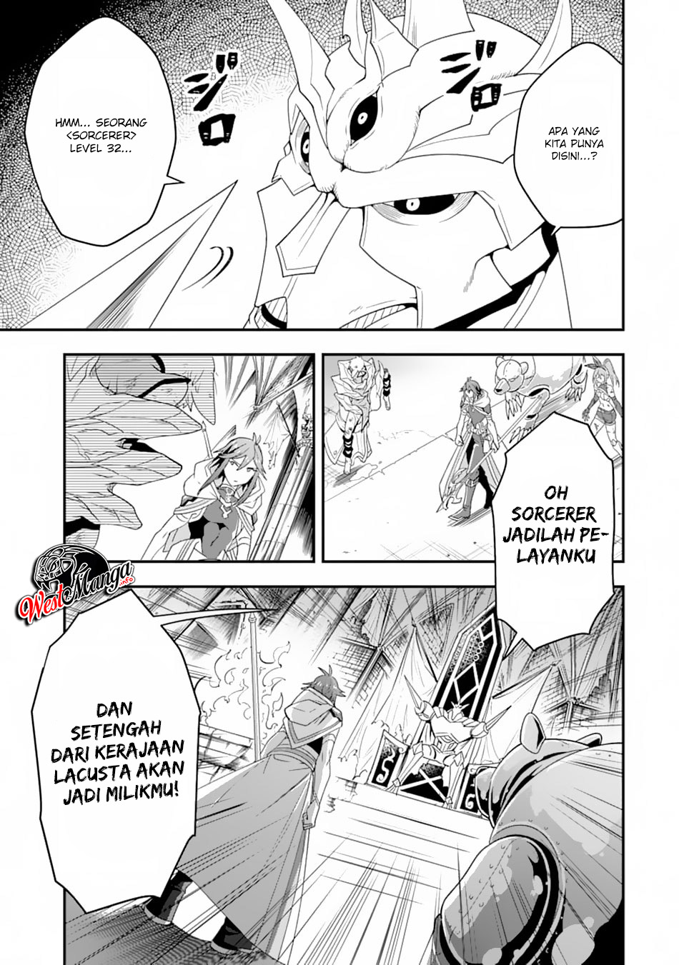 Kouryakuhon o Kushi Suru Saikyou no Mahoutsukai ~”meirei sa sero” to wa Iwa Senai Oreryuu Mao Tobatsu Saizen Ruuto ~ Chapter 10 Gambar 31