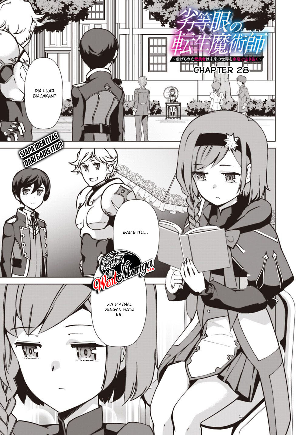 Baca Manga Rettou Me no Tensei Majutsushi Shiitage Rareta Moto Yuusha wa Mirai no Sekai o Yoyuu de Ikinuku Chapter 28 Gambar 2