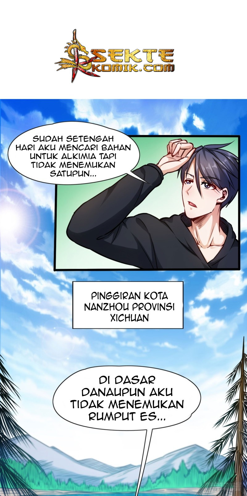 Baca Manhua Back to The Earth to Be a Stick of The Gods Chapter 03 Gambar 2