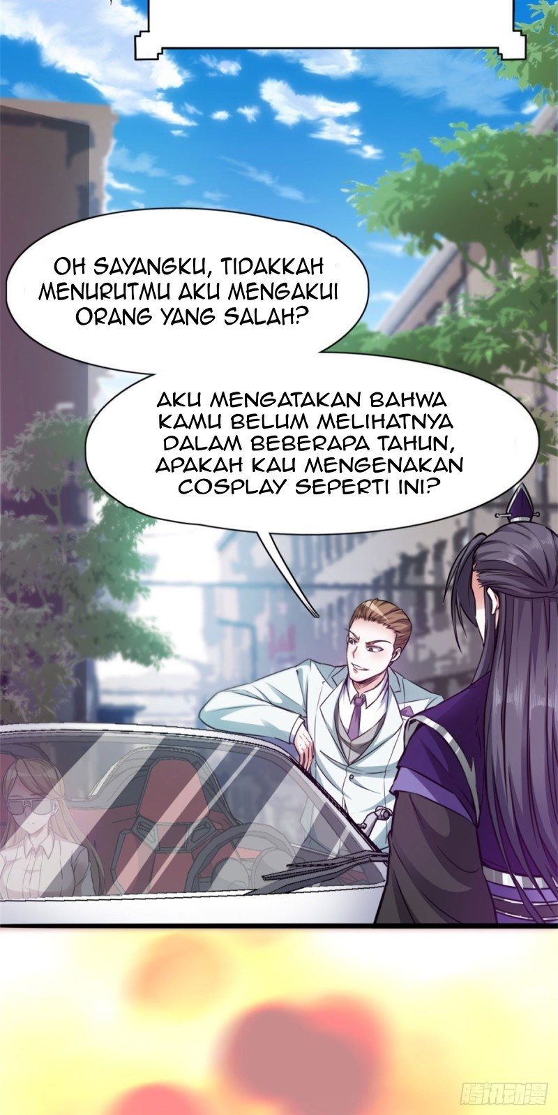 Back to The Earth to Be a Stick of The Gods Chapter 01 Gambar 26