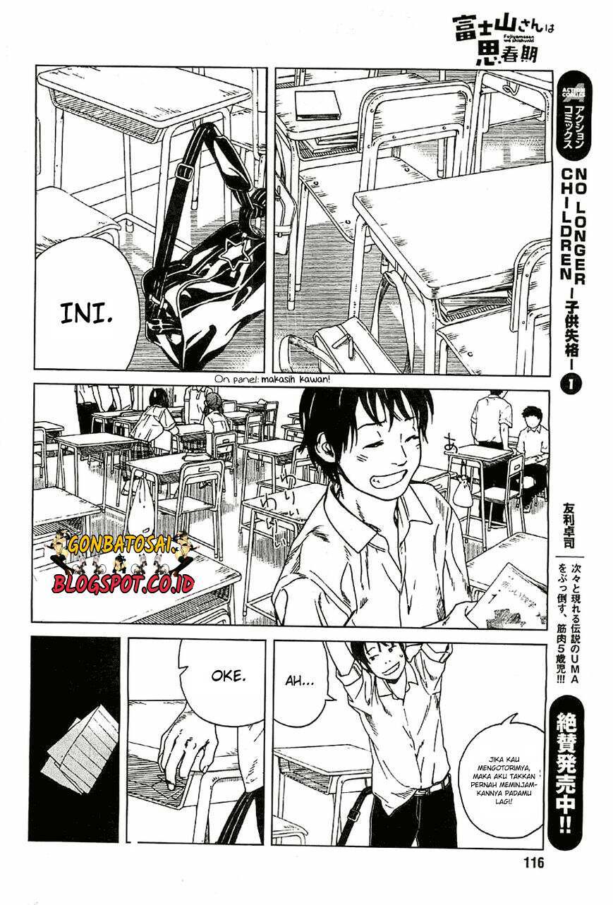 Fujiyama-san wa Shishunki Chapter 20 Gambar 15